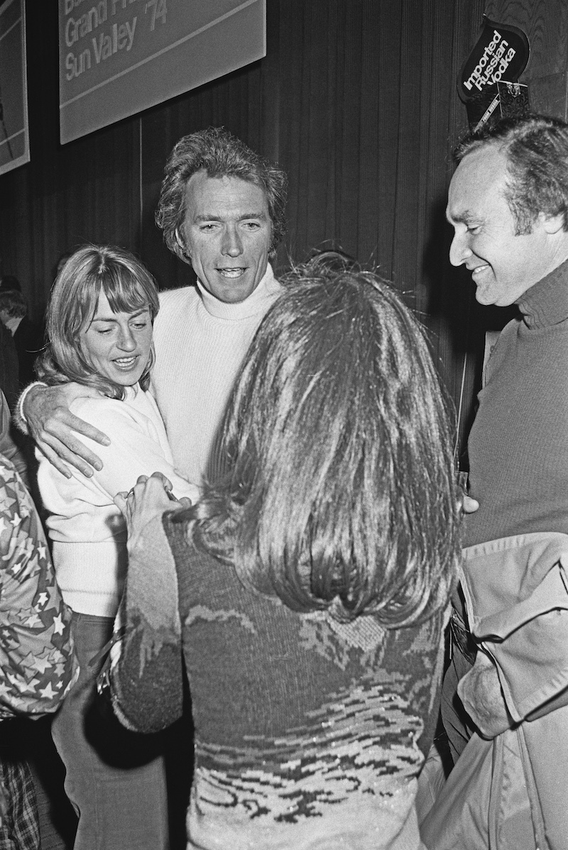 Sondra Locke and Clint Eastwood at the Pro-Am Lange Cup tournament circa 1974