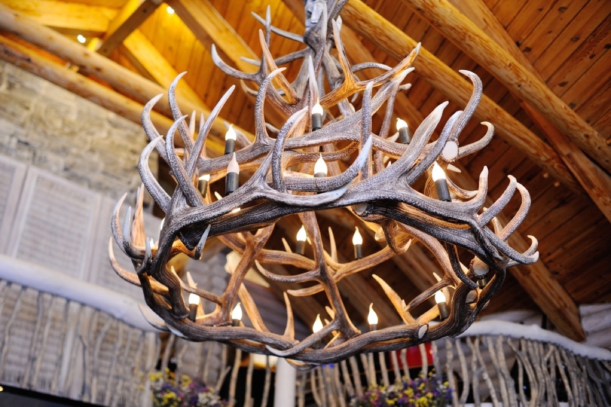 antler lighting, 90s interior design