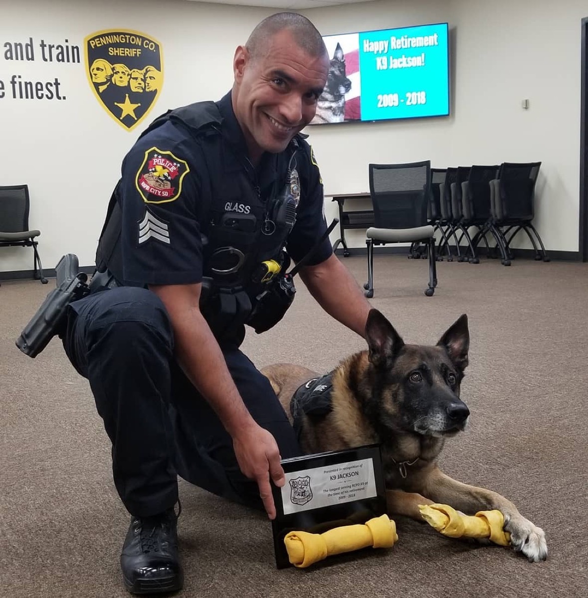 Jackson Rapid City South Dakota adorable police animals