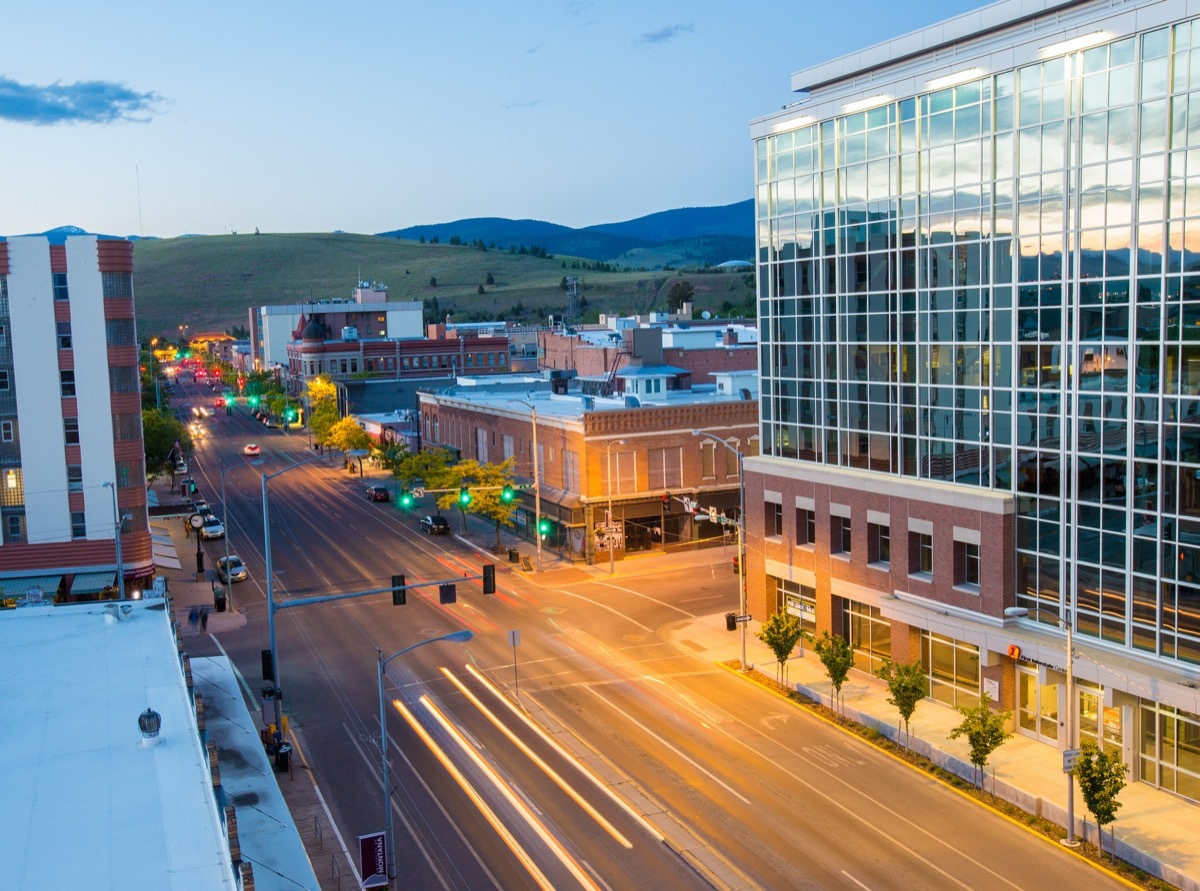 cityscape photo of Missoula, Montana