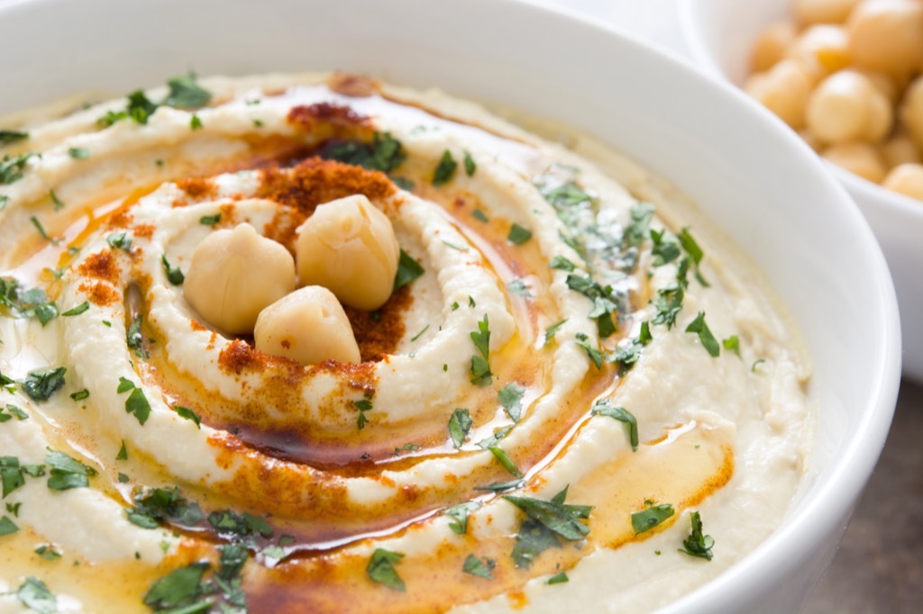 hummus healthiest holiday finger foods