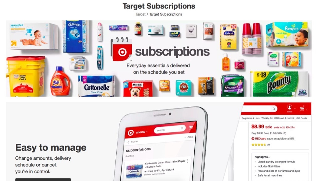 Target Subscriptions {Target Shopping Secrets}