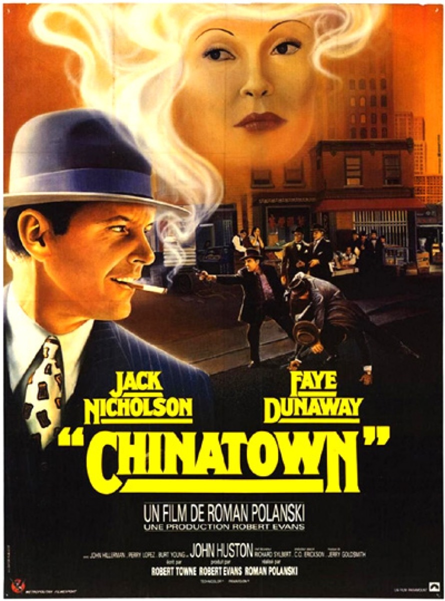 Chinatown movie poster {happy alternate movie endings}