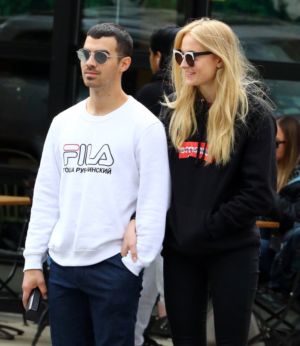 Joe Jonas and Sophie Turner in 2017