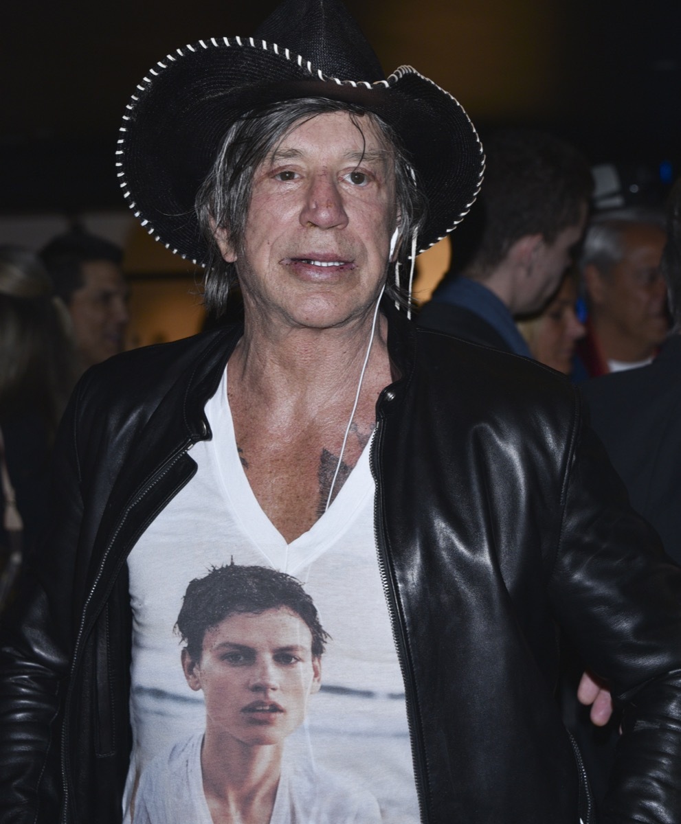 Mickey Rourke in 2016