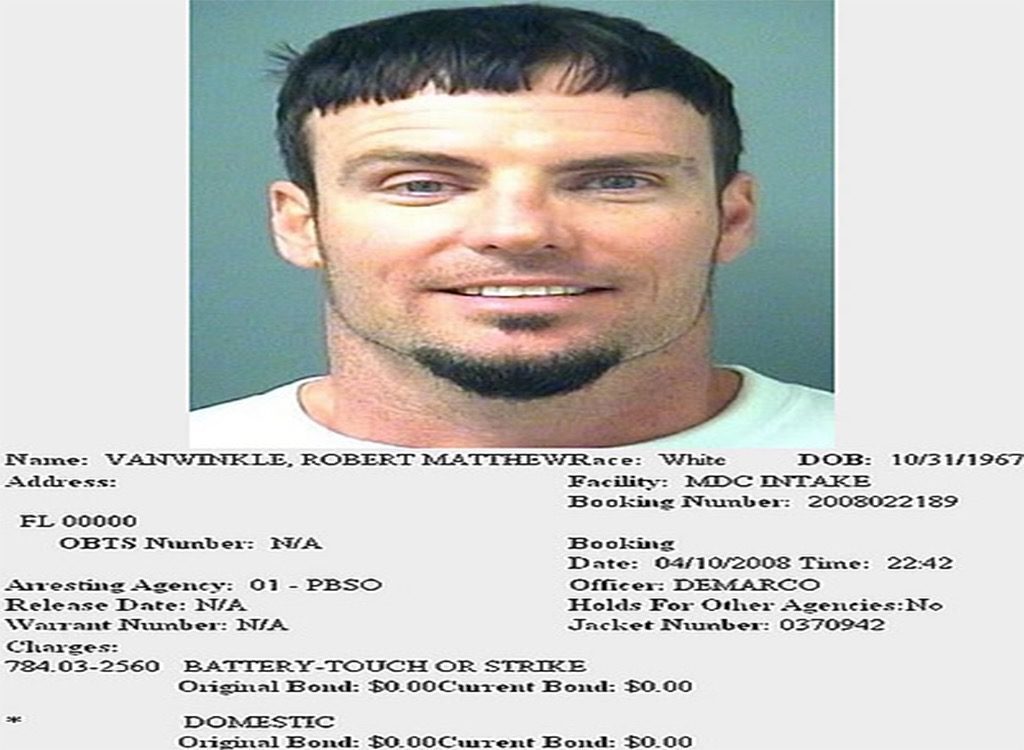 Vanilla Ice funny celebrity mugshots