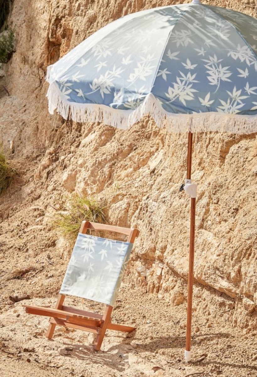 urban outfitters printed beach umbrella