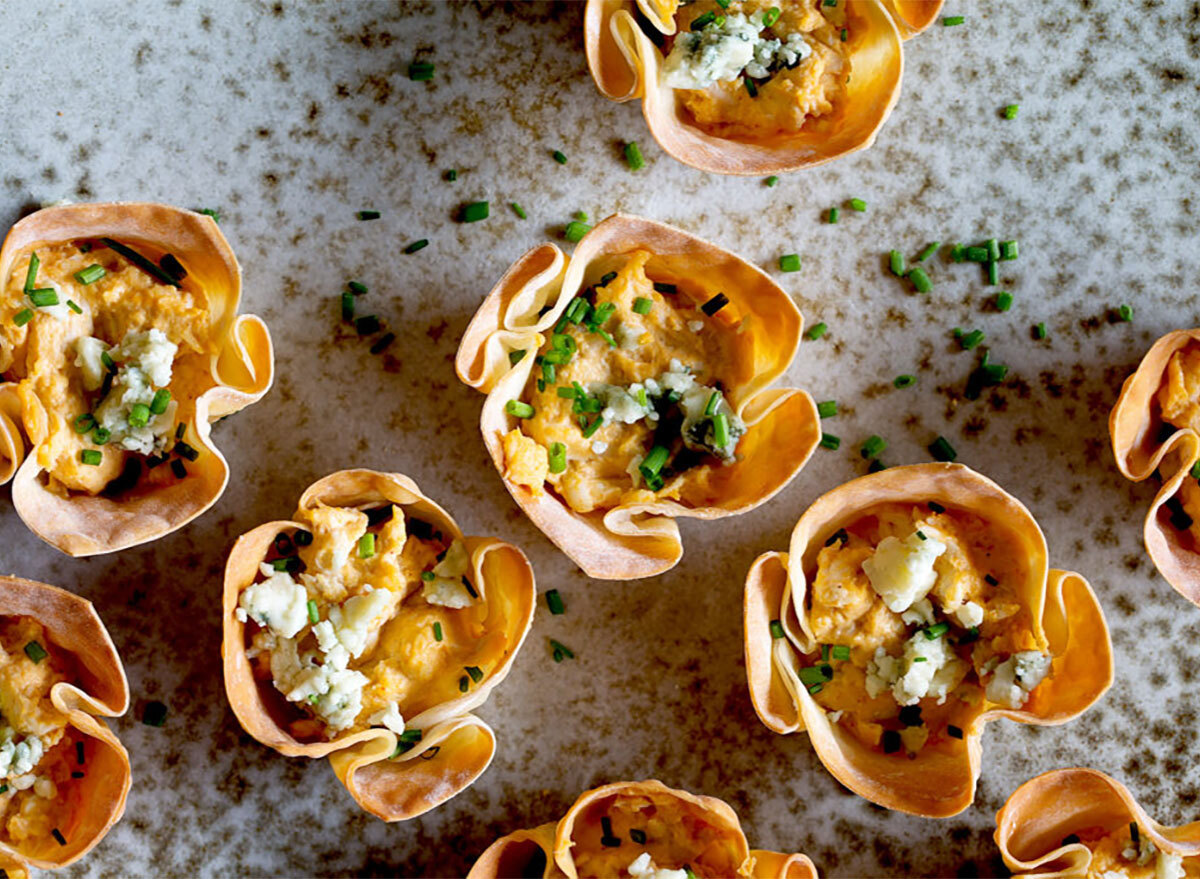 buffalo chicken dip cups